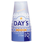 DAY'S(ミルキィ)プラストカップ10個入