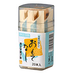 SC黒文字菓子箸20本(容器入)
